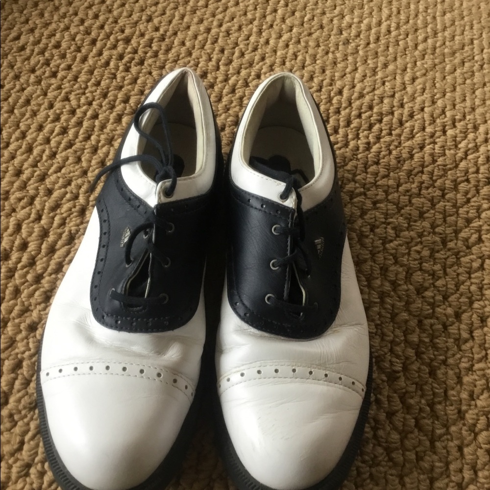 Golf shoes great condition size 8.5. White w/ blue